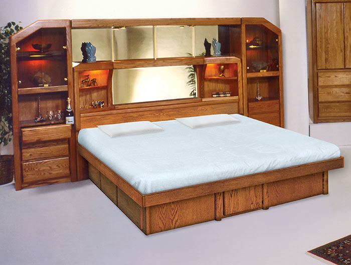 Marathon Wall Unit Softside Platform Flotation Waterbed